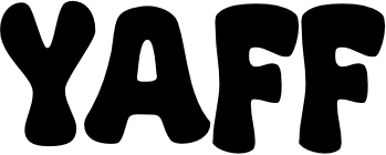 Yaff logo black